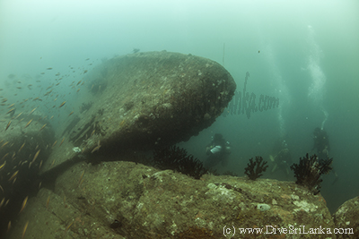 Navy Gun Boat sunk by Limpet Mine